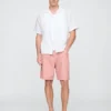 9" Linen-Cotton Easy Shorts