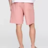 9" Linen-Cotton Easy Shorts