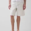 9" Loose Denim Carpenter Shorts