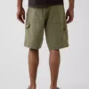 9" Loose Denim Carpenter Shorts