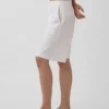 9" Low Rise Linen-Blend Trouser Shorts