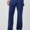 90S Loose Canvas Double-Knee Carpenter Pants