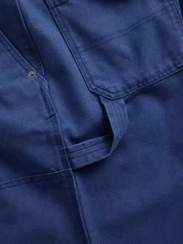 90S Loose Canvas Double-Knee Carpenter Pants