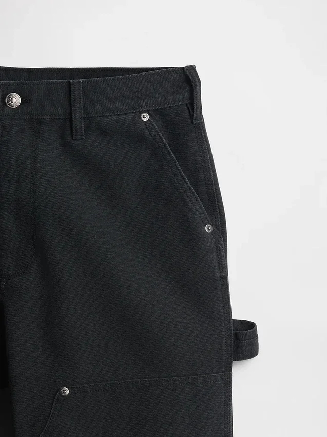 90S Loose Canvas Double-Knee Carpenter Pants