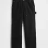 90S Loose Canvas Double-Knee Carpenter Pants