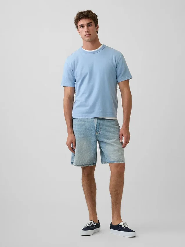 90S Loose Denim Shorts
