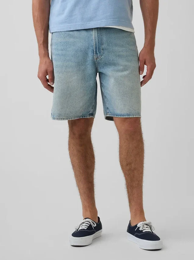 90S Loose Denim Shorts