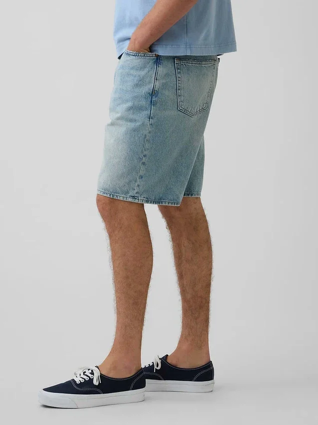 90S Loose Denim Shorts