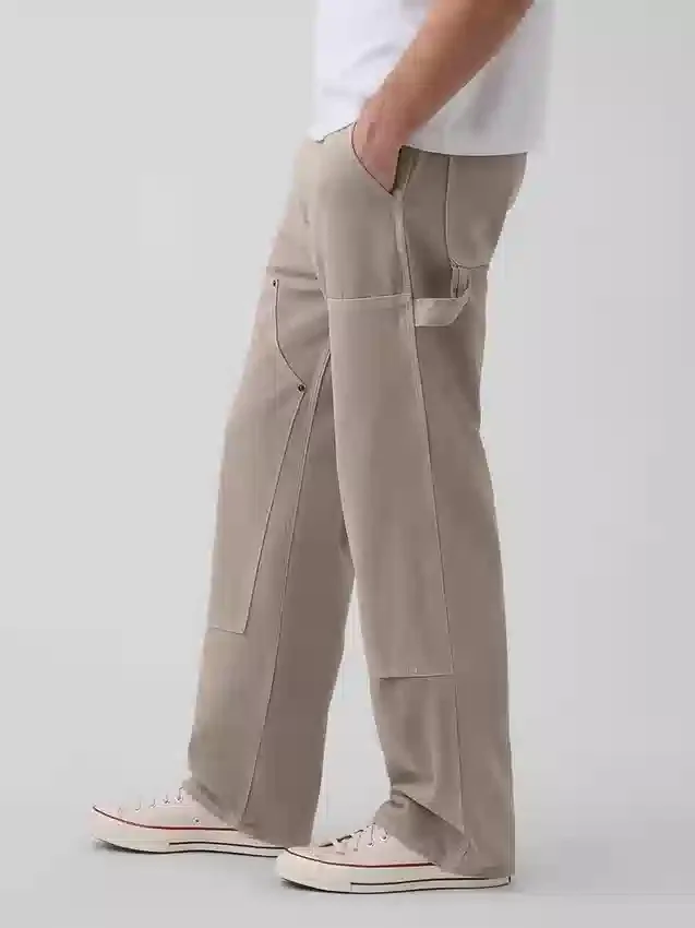 90S Loose Double-Knee Carpenter Jeans