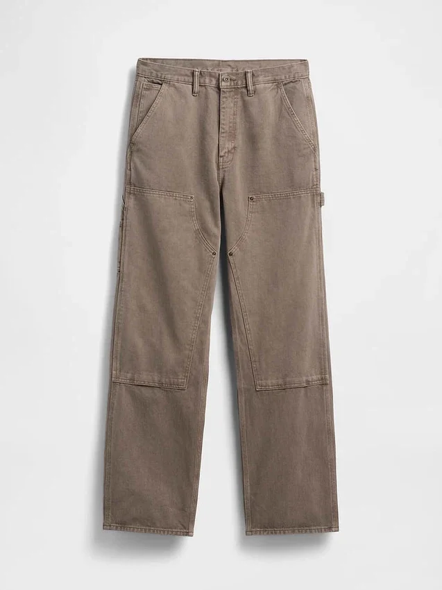 90S Loose Double-Knee Carpenter Jeans