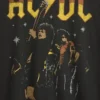 Ac/Dc Relaxed Graphic T-Shirt