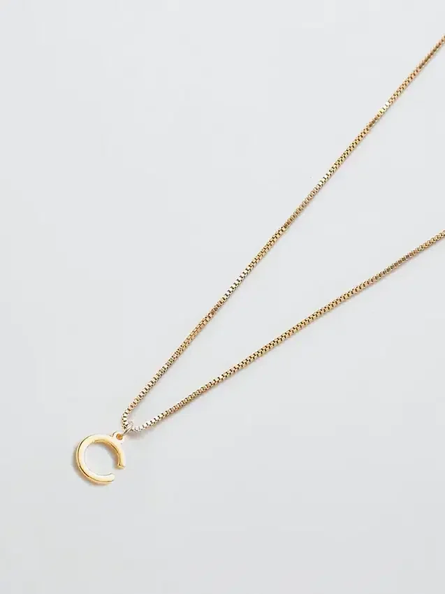Admiral Row Gold Dainty Initial Necklace