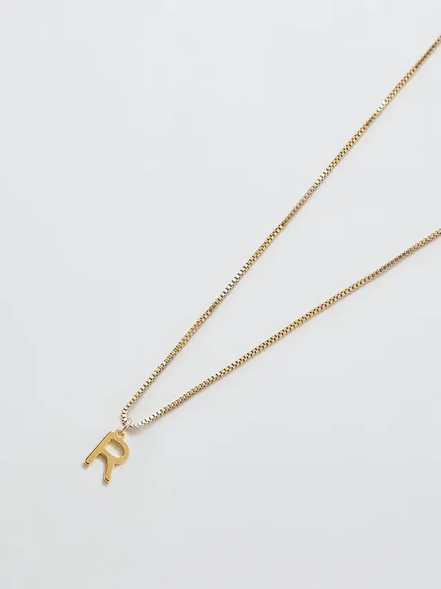 Admiral Row Gold Dainty Initial Necklace