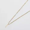 Admiral Row Gold Dainty Initial Necklace