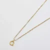 Admiral Row Gold Dainty Initial Necklace