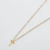 Admiral Row Gold Dainty Initial Necklace