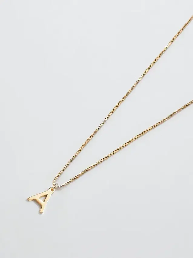 Admiral Row Gold Dainty Initial Necklace