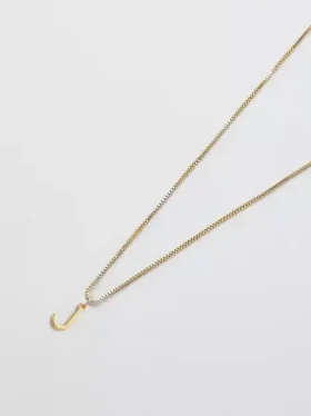 Admiral Row Gold Dainty Initial Necklace