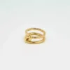 Admiral Row Gold Double Knot Ring