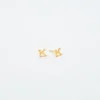 Admiral Row Gold Initial Earrings