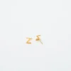 Admiral Row Gold Initial Earrings
