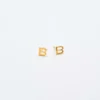 Admiral Row Gold Initial Earrings