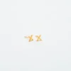 Admiral Row Gold Initial Earrings