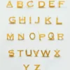 Admiral Row Gold Initial Earrings