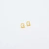 Admiral Row Gold Initial Earrings