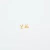 Admiral Row Gold Initial Earrings