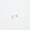 Admiral Row Gold Initial Earrings