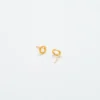 Admiral Row Gold Initial Earrings