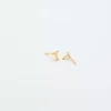 Admiral Row Gold Initial Earrings