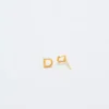 Admiral Row Gold Initial Earrings