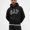 Adult Extra Heavyweight French Terry Oversized Logo Hoodie