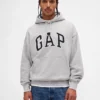 Adult Extra Heavyweight French Terry Oversized Logo Hoodie