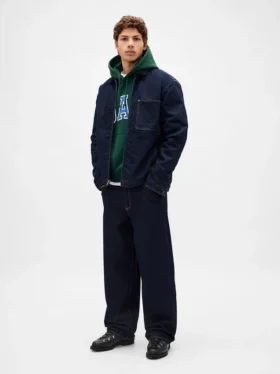 Adult Extra Heavyweight French Terry Oversized Logo Hoodie