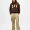 Adult Extra Heavyweight French Terry Oversized Logo Hoodie