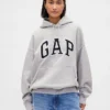 Adult Extra Heavyweight French Terry Oversized Logo Hoodie