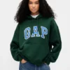 Adult Extra Heavyweight French Terry Oversized Logo Hoodie