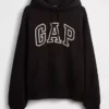 Adult Extra Heavyweight French Terry Oversized Logo Hoodie