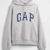 Adult Extra Heavyweight French Terry Oversized Logo Hoodie