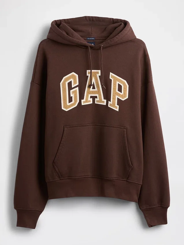 Adult Extra Heavyweight French Terry Oversized Logo Hoodie