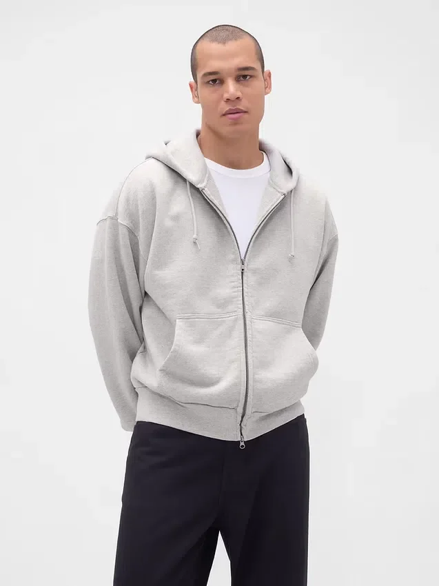Adult Extra Heavyweight French Terry Zip Hoodie