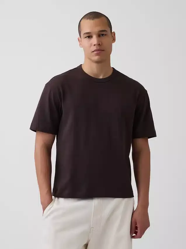 Adult Heavyweight Crop T-Shirt