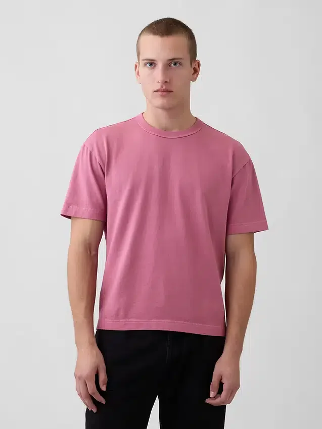 Adult Heavyweight Crop T-Shirt
