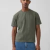 Adult Heavyweight Crop T-Shirt