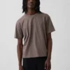 Adult Heavyweight Crop T-Shirt