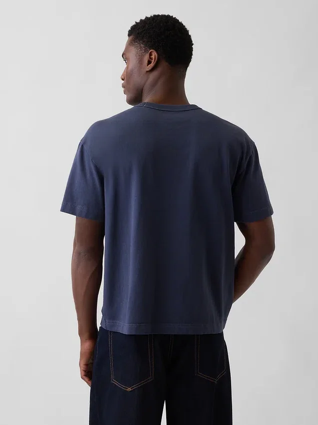 Adult Heavyweight Crop T-Shirt