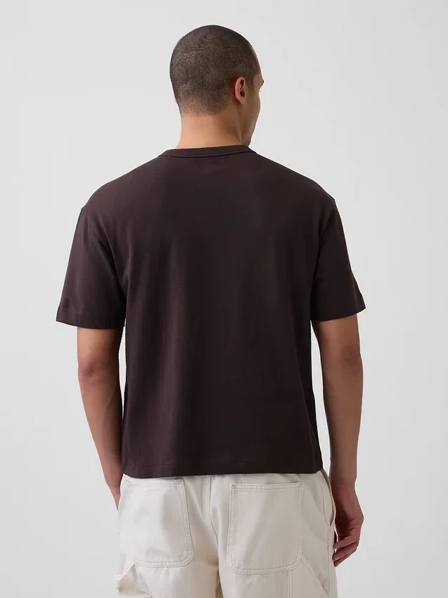 Adult Heavyweight Crop T-Shirt